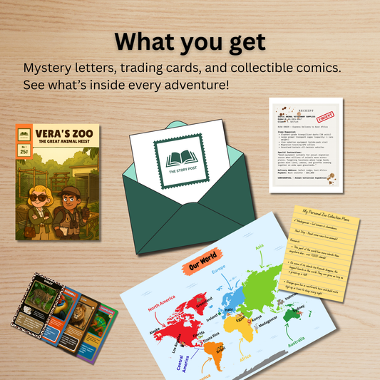 🦁 Vera’s Zoo: The Great Animal Heist (Letter 1)