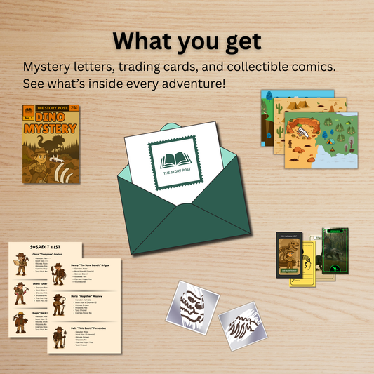 🦖 Dino Mystery (Letter 1)