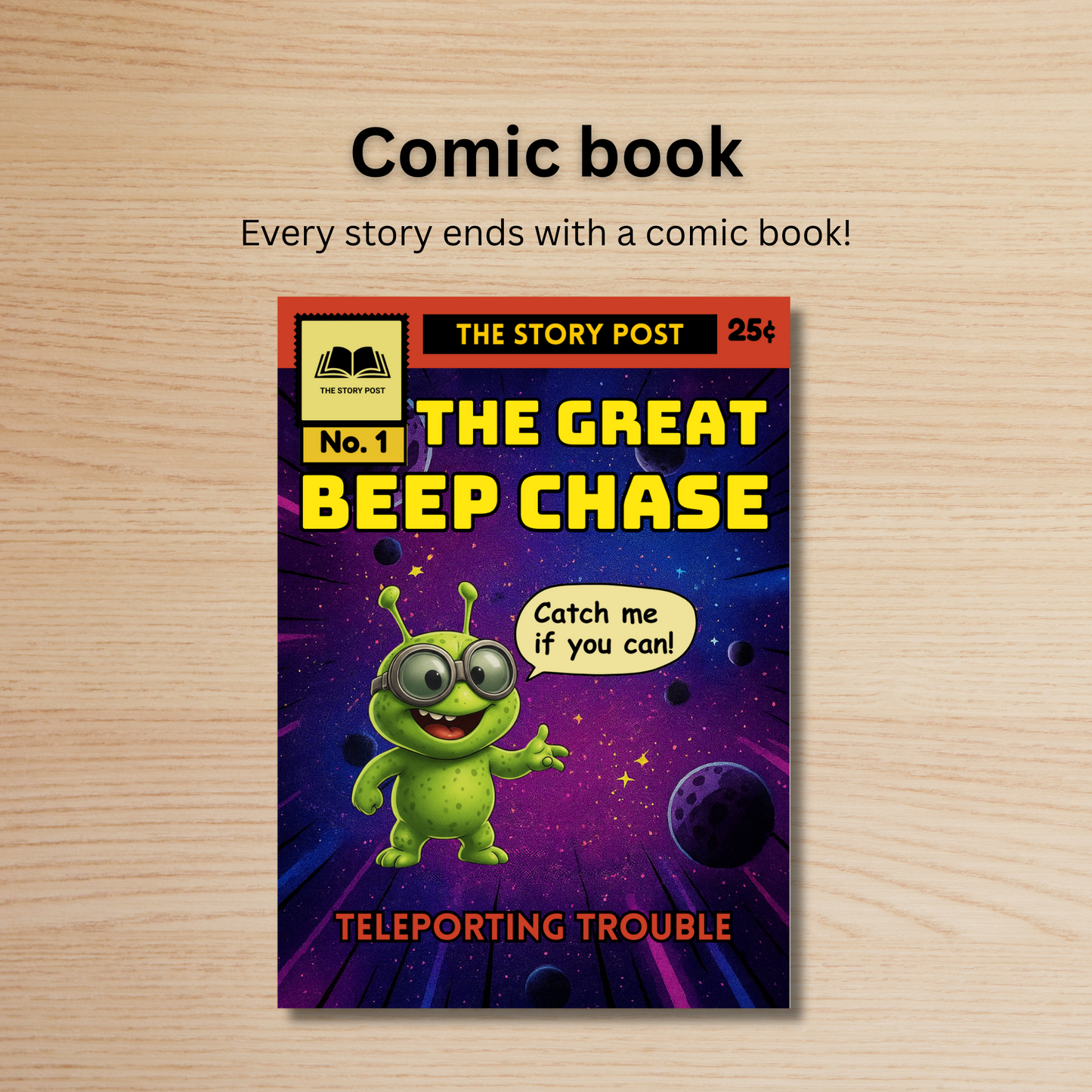🛸 The Great Beep Chase: Teleporting Trouble