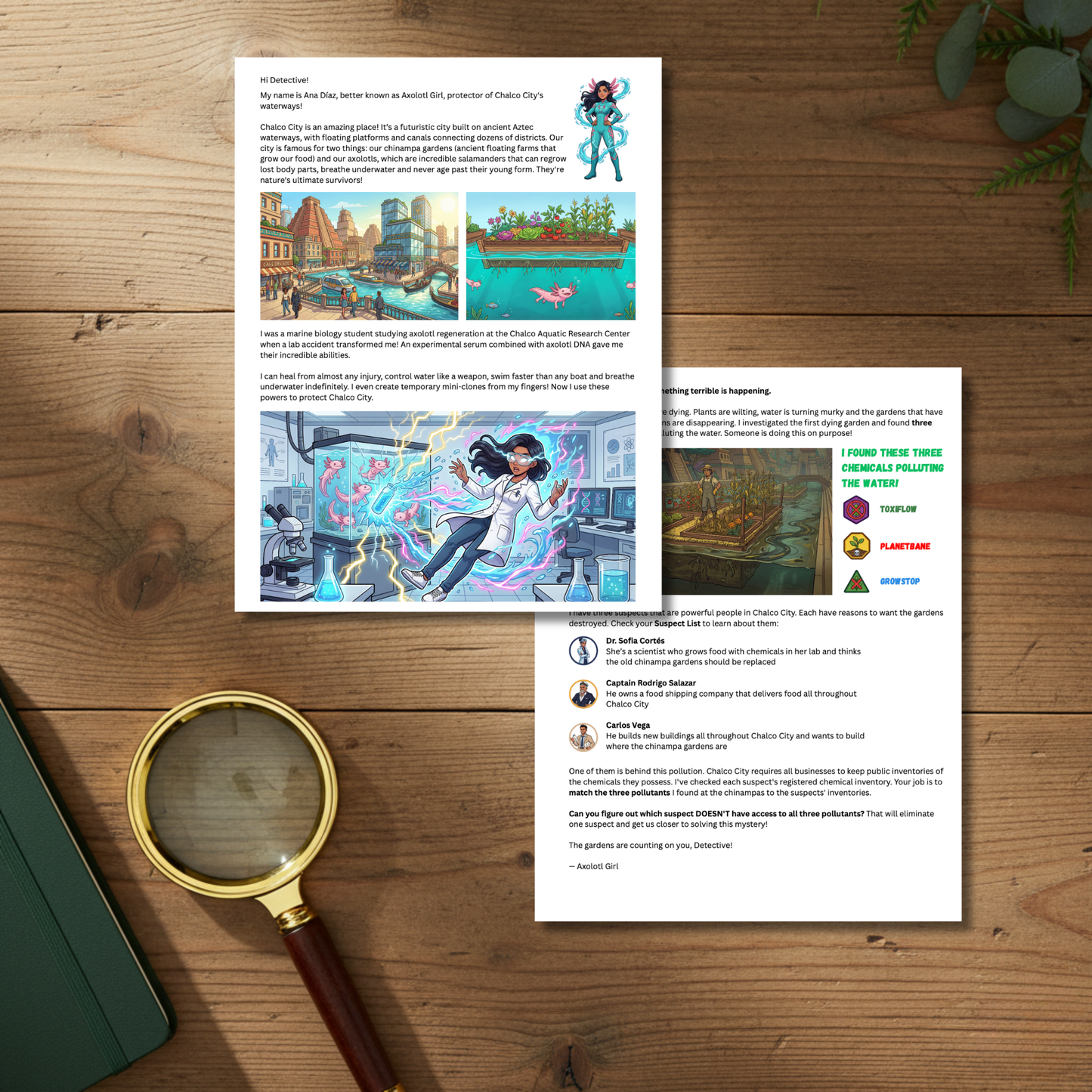 🧪 Axolotl Girl - Toxic Trail